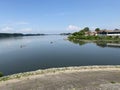 The confluence of the river Jezava and the Danube near the Smederevo fortress - UÃÂ¡cÃÂe reke Jezave u Dunav